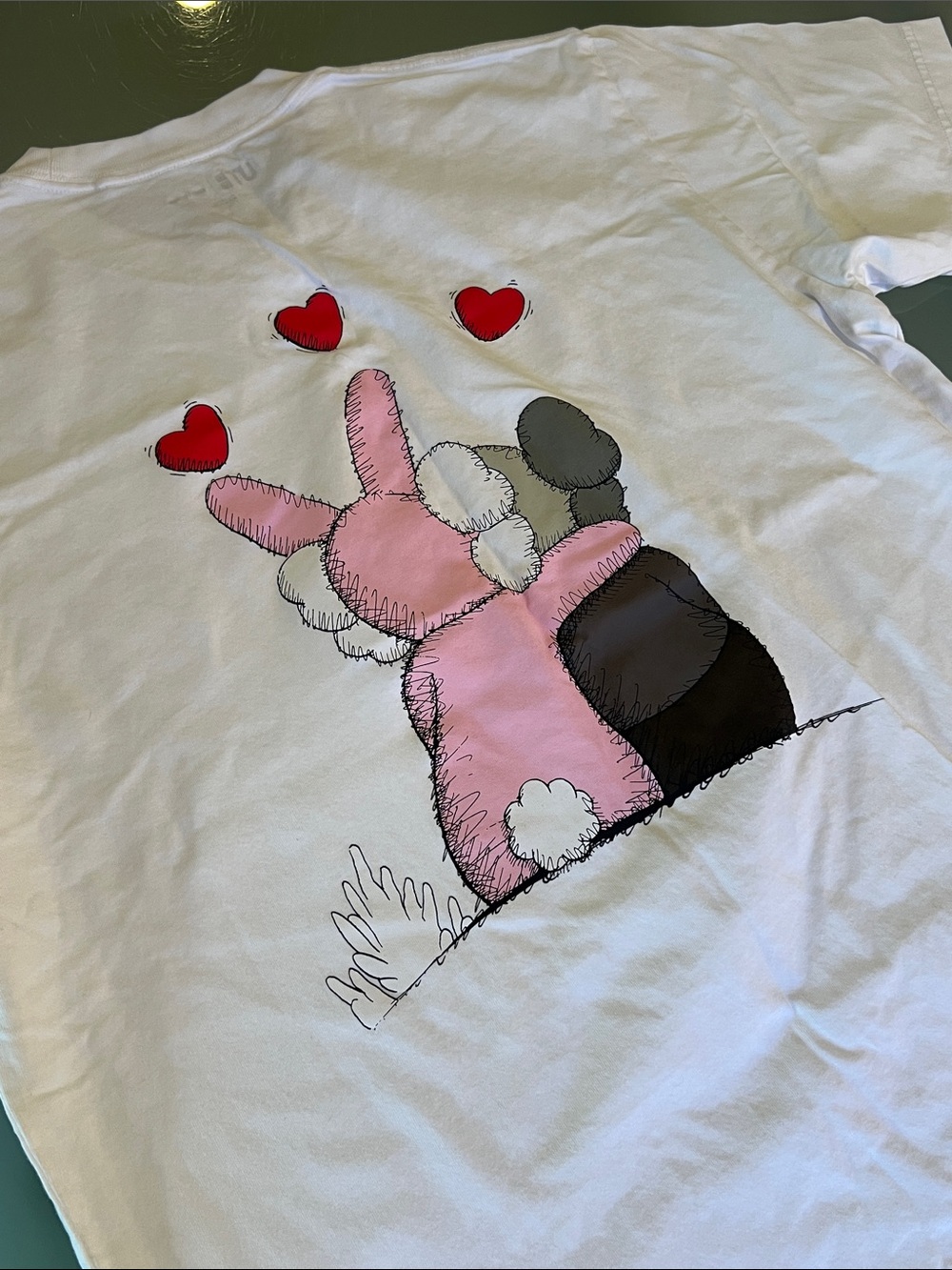 Kaws x Warhol Uniqlo Men’s White Crewneck Tee